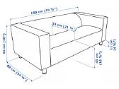Dvivietė sofa - nuotraukos Nr. 2