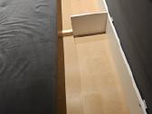 Mėlyna velvetinė dvigulė / viengulė sofa-lova. - nuotraukos Nr. 6
