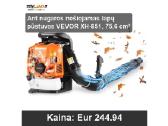 Efektyvūs lapų pūstuvai ir siurbliai – Hecht - nuotraukos Nr. 13
