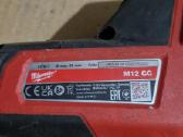 Akumuliatorinis kabelių kirptuvas Milwaukee M12cc - nuotraukos Nr. 2
