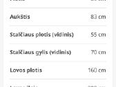 Hemnes Kušetė su 3 stalčiais - nuotraukos Nr. 5
