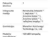 Fotografijos ir vaizdo įrašų LED šviestuvas Honomo - nuotraukos Nr. 6