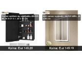 LED veidrodžiai ir vonios spintelės elegancija - nuotraukos Nr. 22