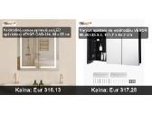 LED veidrodžiai ir vonios spintelės elegancija - nuotraukos Nr. 27