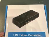 3 viename vaizdo keitiklis Scart / Rca / Hdmi į HD - nuotraukos Nr. 2