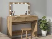 Kosmetinis staliukas su LED vidaxl(848206) - nuotraukos Nr. 8