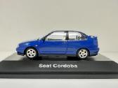 Seat Cordoba Sx 1999 mėlyna 1:43 Herpa - nuotraukos Nr. 6