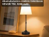 Akumuliatoriniai stalo šviestuvai - nuotraukos Nr. 7