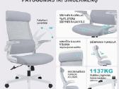 Ergonominė biuro kėdė - nuotraukos Nr. 3