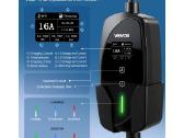 Nešiojamas 11 kw Ev įkroviklis su 8 m kabeliu - nuotraukos Nr. 4
