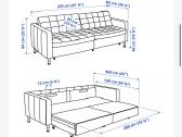 Sofa lova landskrona ir 2 foteliai - nuotraukos Nr. 4
