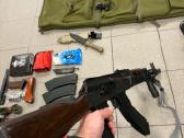 Airsoft komplektas: E&l Ak, Desert Eagle, apranga - nuotraukos Nr. 8