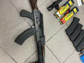 Airsoft komplektas: E&l Ak, Desert Eagle, apranga - nuotraukos Nr. 10