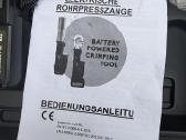 Akumuliatorinės vamzdžių presavimo replės - nuotraukos Nr. 5