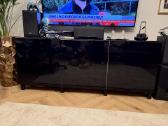 Ikea Best TV komoda – juodas stiklas, Push - nuotraukos Nr. 2