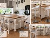 Ikea Tornviken virtuvės sala su 4 baro kėdėmis - nuotraukos Nr. 2