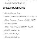 Aktyvios kolonėlės Australian Monitor Xrs 12p - nuotraukos Nr. 5
