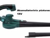 Lapų pūstuvas siurblys elektrinis akumuliatorinis - nuotraukos Nr. 7