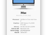 Apple iMac 27 Retina 5k (2020), i7, 48 GB RAM - nuotraukos Nr. 6