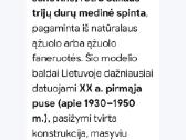 Sena uosio masyvo spinta - nuotraukos Nr. 6