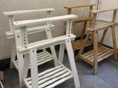 Ikea Mittback Stalo žirgės / kojos / baltos - nuotraukos Nr. 2
