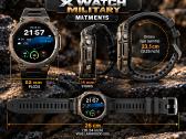 X Watch Military – vandeniui atsparus laikrodis - nuotraukos Nr. 5