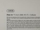 Apple iPad Air 11 M4 WiFi Cellular Magic Keyboard - nuotraukos Nr. 3