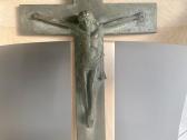 Įspūdingas antikvarinis kryžius iš bronzos - nuotraukos Nr. 4