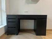Ikea rašomasis stalas + spintelė su ratukais. - nuotraukos Nr. 3