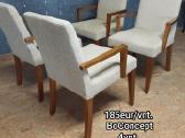 4 Boconcept kėdės su Porankiais iš Danijos - nuotraukos Nr. 2