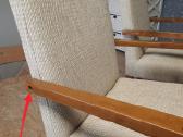 4 Boconcept kėdės su Porankiais iš Danijos - nuotraukos Nr. 14