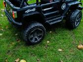 Elektromobilis vaikams Jeep Wxe-1688 Juodas 4x4 - nuotraukos Nr. 4