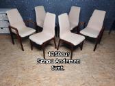 6 Shou Andersen Mid-century Kėdės iš Danijos - nuotraukos Nr. 2