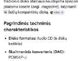 CD grotuvas - nuotraukos Nr. 3