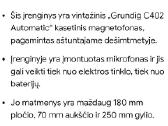 Audio kaseciu grotuvas - nuotraukos Nr. 8