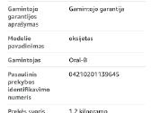 Irigatorius Oral-b Oxyjet - nuotraukos Nr. 5