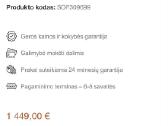 Trivietė sofa Aster - nuotraukos Nr. 4