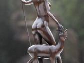 Vintažinė statula Diana, medžioklės deivė - nuotraukos Nr. 2