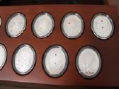 9 sidabrinių monetų rinkinys „Faberg Eggs“ 925 - nuotraukos Nr. 19