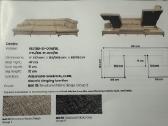 Nauja, kokybiška, U formos elektrinė sofa - lova - nuotraukos Nr. 6