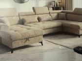 Nauja, kokybiška, U formos elektrinė sofa - lova - nuotraukos Nr. 7