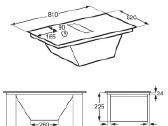 Electrolux 80cm kaitlentė su gartraukiu Ecc8344 - nuotraukos Nr. 8