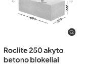 Nebrangiai 1,8kub.akyto betono blokelių likutis - nuotraukos Nr. 3