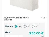 Nebrangiai 1,8kub.akyto betono blokelių likutis - nuotraukos Nr. 4