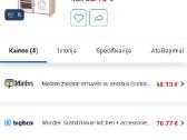 Žaislinė vaikiška medinė virtuvė - virtuvėlė - nuotraukos Nr. 12