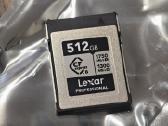 Lexar Pro Cfexpress type B 512gb - nuotraukos Nr. 2