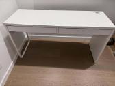 Ikea baltas rašomasis stalas Micke - nuotraukos Nr. 2