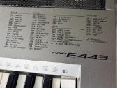 Mažai naudotas sintezatorius Yamaha Psr-e443 - nuotraukos Nr. 4