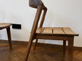 Vintažinės medinės teak kėdės 3vnt - nuotraukos Nr. 6