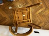 Vintažinės medinės teak kėdės 3vnt - nuotraukos Nr. 7